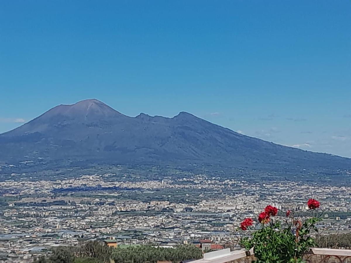 La Vigna Del Vento Bed & Breakfast Casola di Napoli ภายนอก รูปภาพ